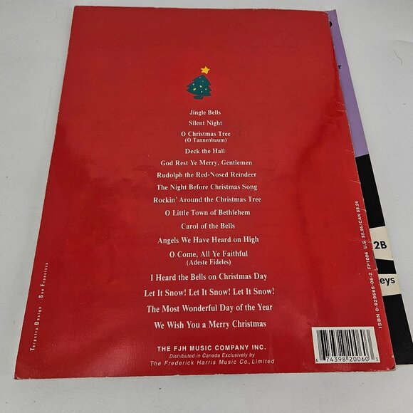 FJH Piano Christmas Lesson Sheet Music Books Level 2B 3A 3B Begin Intermed Set - Picture 12 of 12